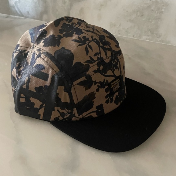 10.Deep Other - 10. DEEP Brown | Black Floral Tree Adjustable Hat